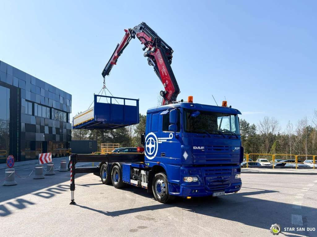 DAF XF 105.510 6x4 FASSI 450 FLY JIB Winch 5th - 起重车:图2 DAF XF 105.510 6x4 FASSI 450 FLY JIB Winch 5th - 起重车:图2