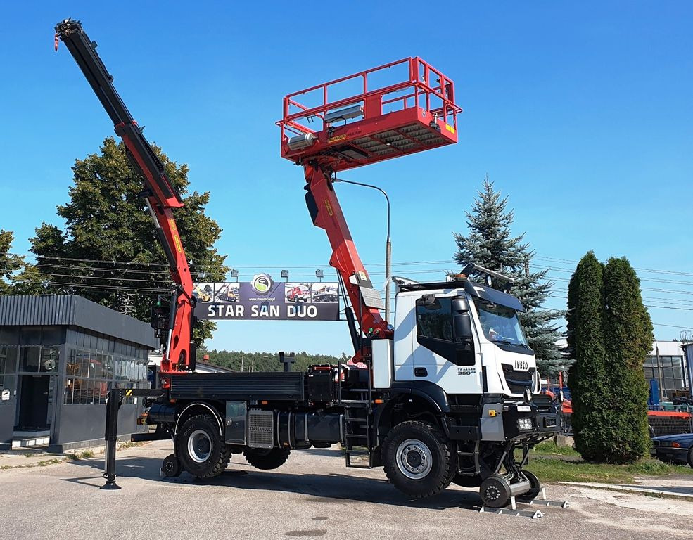 Iveco TRAKER 4x4 RAIL ROAD PALFINGER SCHIENEN TWO WAY - 车载空中平台:图5 Iveco TRAKER 4x4 RAIL ROAD PALFINGER SCHIENEN TWO WAY - 车载空中平台:图5