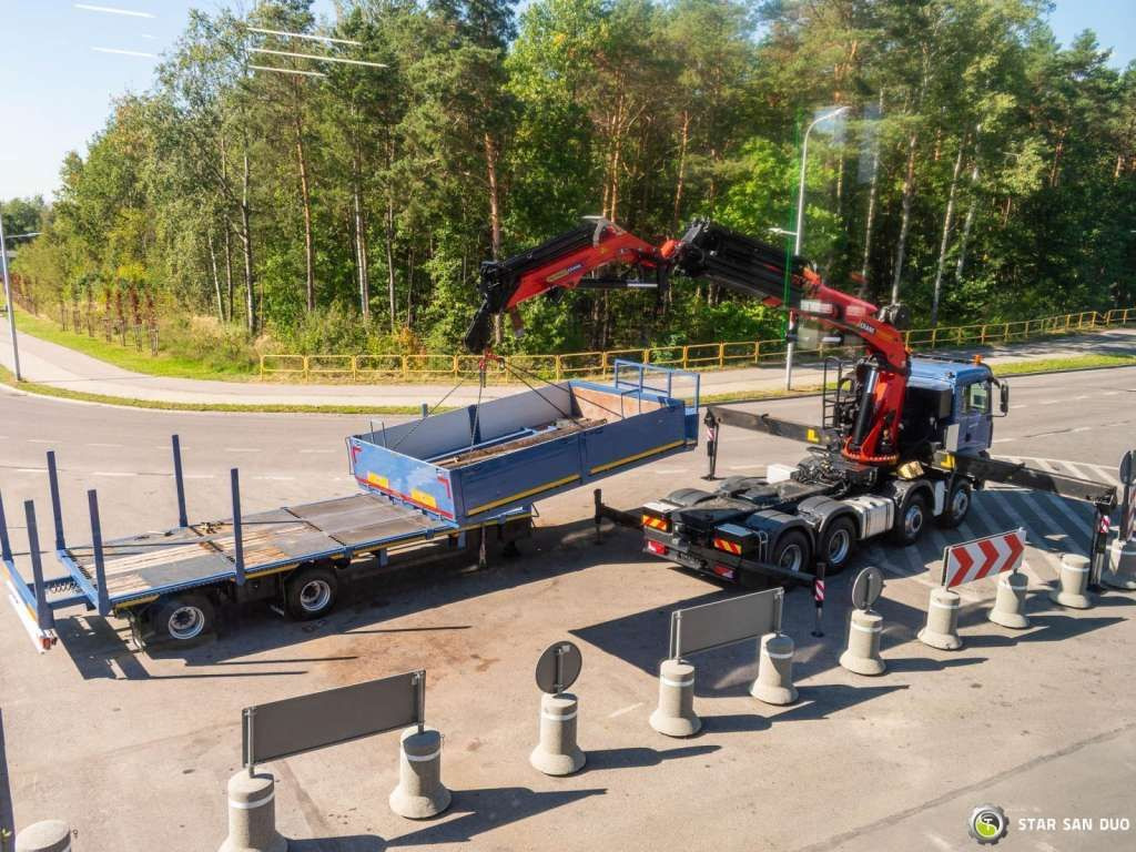 MAN TGA 35.440 8X6H PALFINGER 60002 Semi-trailer - 牵引车:图4 MAN TGA 35.440 8X6H PALFINGER 60002 Semi-trailer - 牵引车:图4