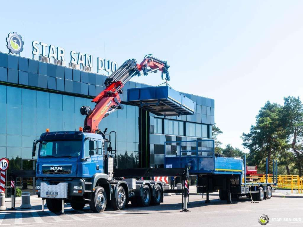 MAN TGA 35.440 8X6H PALFINGER 60002 Semi-trailer - 牵引车:图1 MAN TGA 35.440 8X6H PALFINGER 60002 Semi-trailer - 牵引车:图1