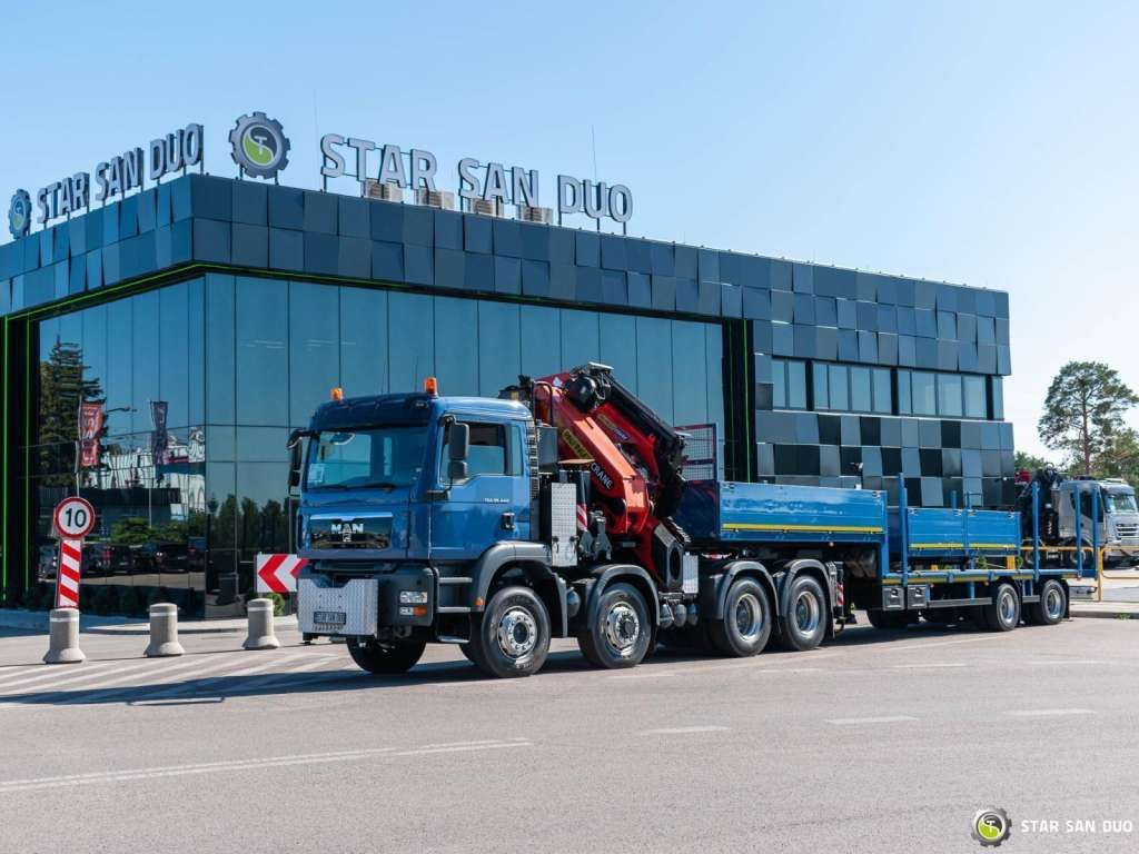MAN TGA 35.440 8X6H PALFINGER 60002 Semi-trailer - 牵引车:图5 MAN TGA 35.440 8X6H PALFINGER 60002 Semi-trailer - 牵引车:图5