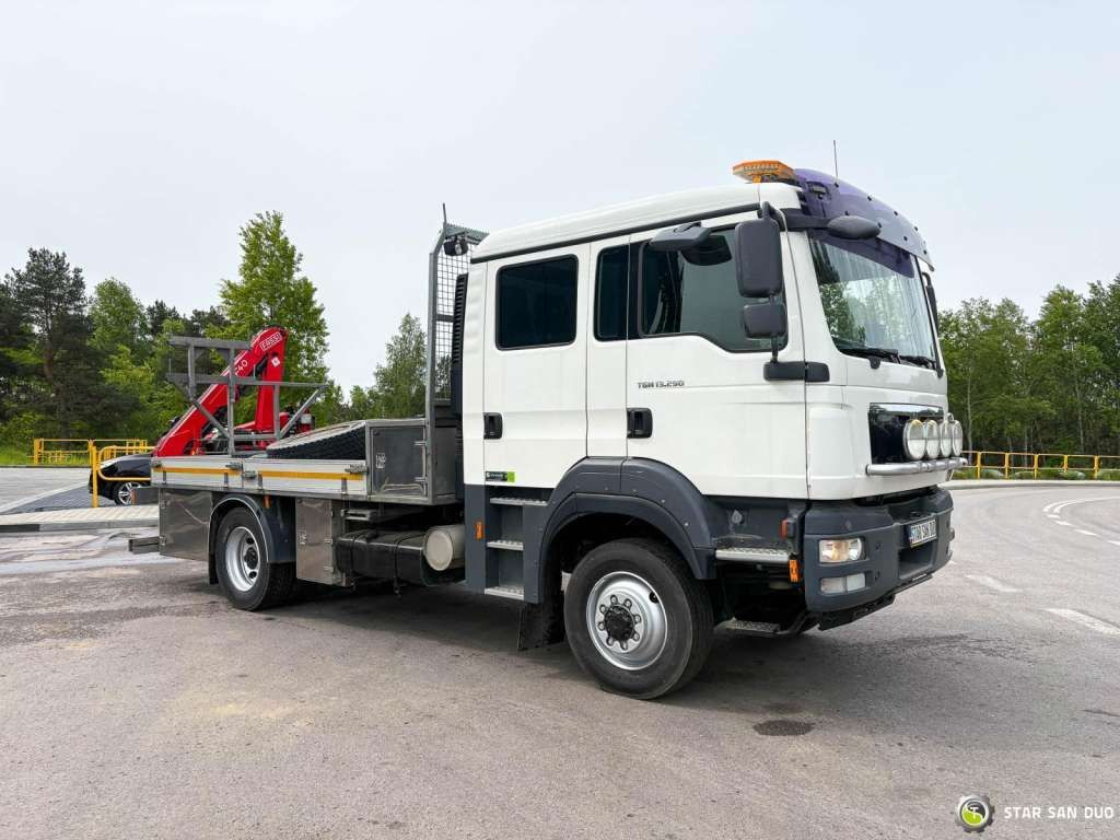 MAN TGM 13.290 4x4 FASSI F40B22 Crane Camper DOKA - 起重车:图3 MAN TGM 13.290 4x4 FASSI F40B22 Crane Camper DOKA - 起重车:图3