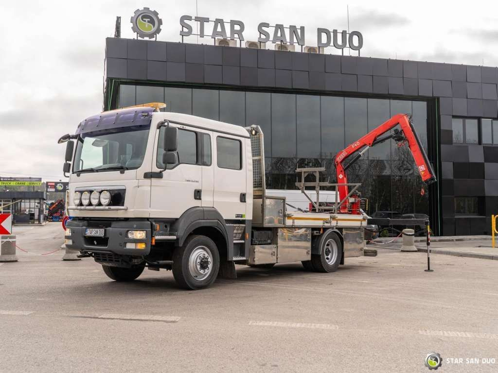 MAN TGM 13.290 4x4 FASSI F40B22 Crane Camper DOKA - 起重车:图1 MAN TGM 13.290 4x4 FASSI F40B22 Crane Camper DOKA - 起重车:图1