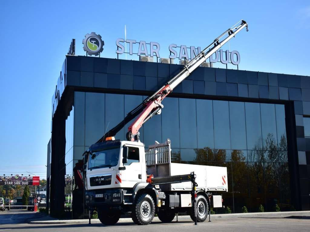 MAN TGM 18.340 4x4 PALFINGER PK 18002 CRANE WINCH MAN TGM 18.340 4x4 PALFINGER PK 18002 CRANE WINCH - 起重车, 栏板式/ 平板卡车:图1 MAN TGM 18.340 4x4 PALFINGER PK 18002 CRANE WINCH MAN TGM 18.340 4x4 PALFINGER PK 18002 CRANE WINCH - 起重车, 栏板式/ 平板卡车:图1