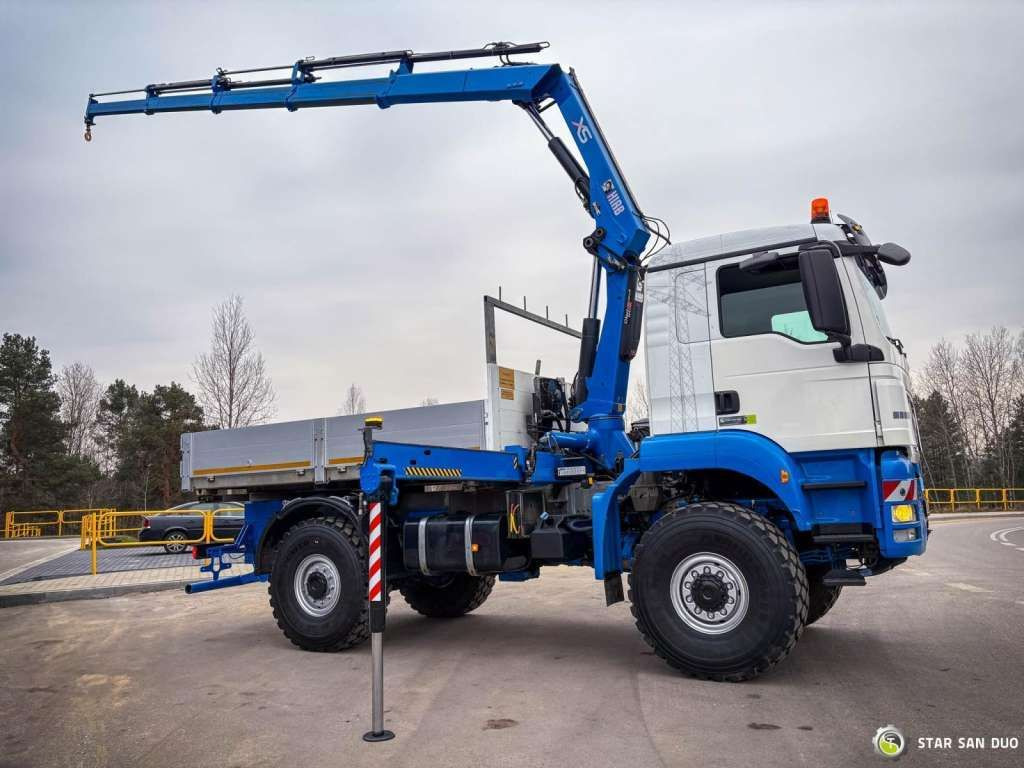 MAN TGS 18.440 4x4 HIAB 166 E-4 CRANE KRAN MAN TGS 18.440 4x4 HIAB 166 E-4 CRANE KRAN - 起重车, 栏板式/ 平板卡车:图2 MAN TGS 18.440 4x4 HIAB 166 E-4 CRANE KRAN MAN TGS 18.440 4x4 HIAB 166 E-4 CRANE KRAN - 起重车, 栏板式/ 平板卡车:图2