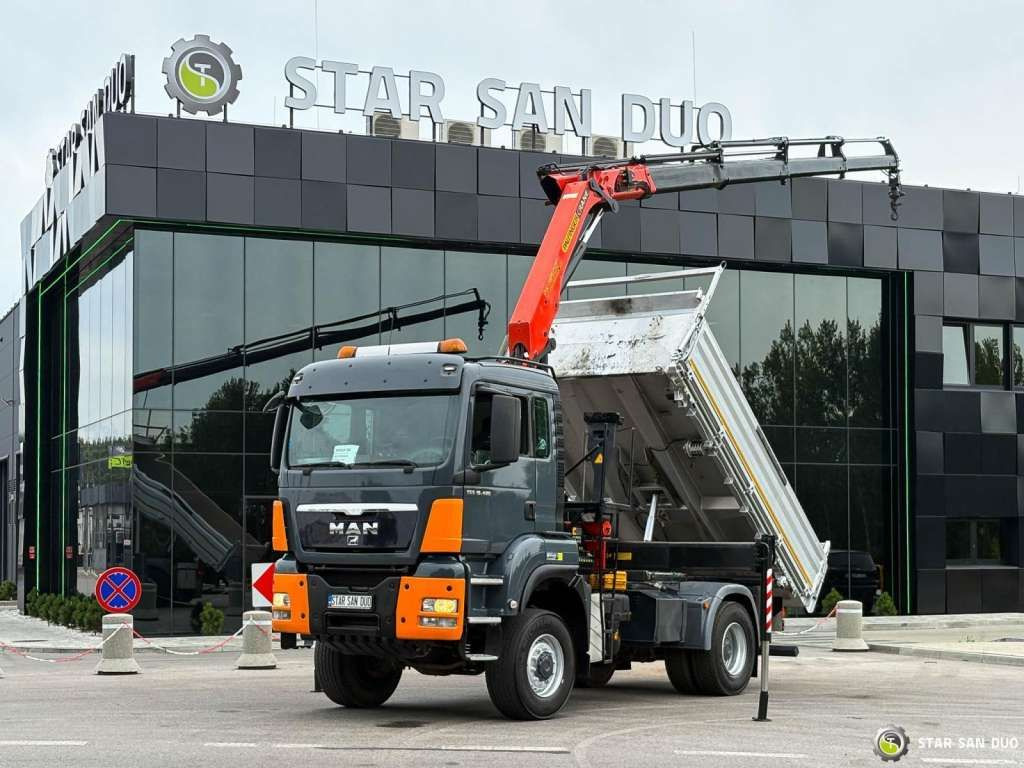 MAN  TGS 18.480  PALFINGER PK 16502 HDS Crane,Kipper - 起重车:图2 MAN  TGS 18.480  PALFINGER PK 16502 HDS Crane,Kipper - 起重车:图2