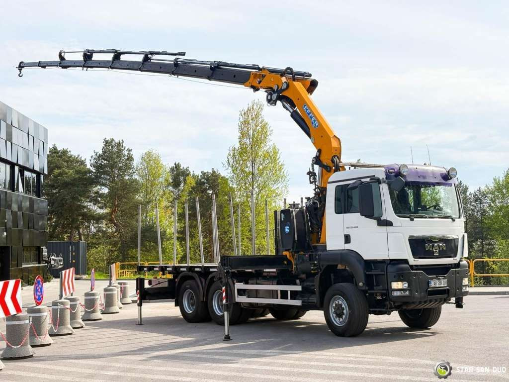 MAN TGS 33.400 6x6 BL EFFER 315/8S HDS Crane 2019 - 起重车:图2 MAN TGS 33.400 6x6 BL EFFER 315/8S HDS Crane 2019 - 起重车:图2