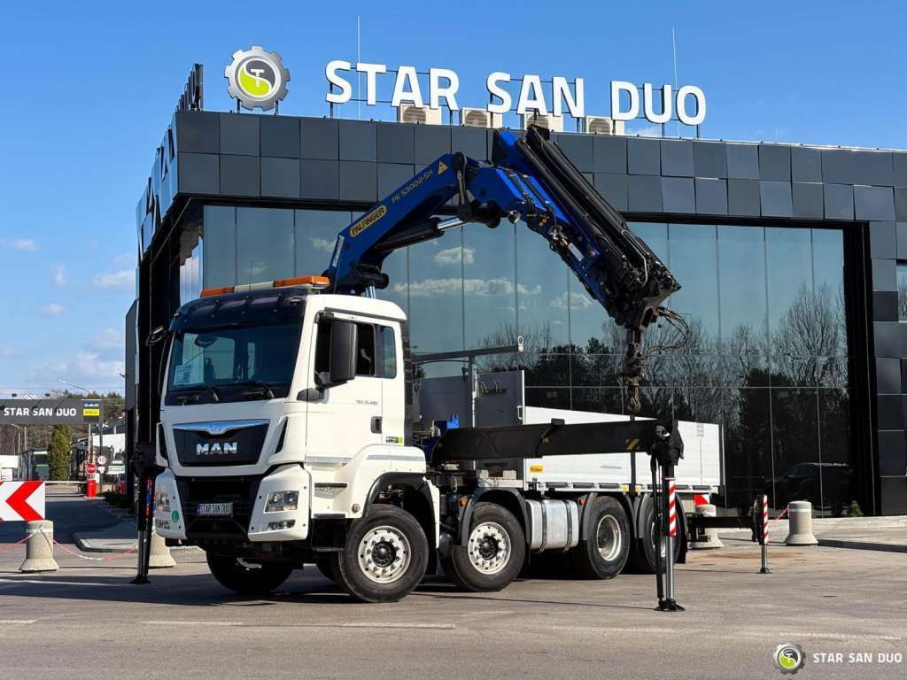 MAN TGS 35.480 8x4 PALFINGER PK 53002SH Crane - 起重车:图2 MAN TGS 35.480 8x4 PALFINGER PK 53002SH Crane - 起重车:图2