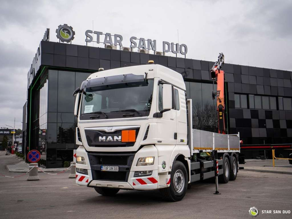 MAN TGX 26.480 6x2 PALFINGER PK 33002 EH Crane Winc - 起重车:图5 MAN TGX 26.480 6x2 PALFINGER PK 33002 EH Crane Winc - 起重车:图5