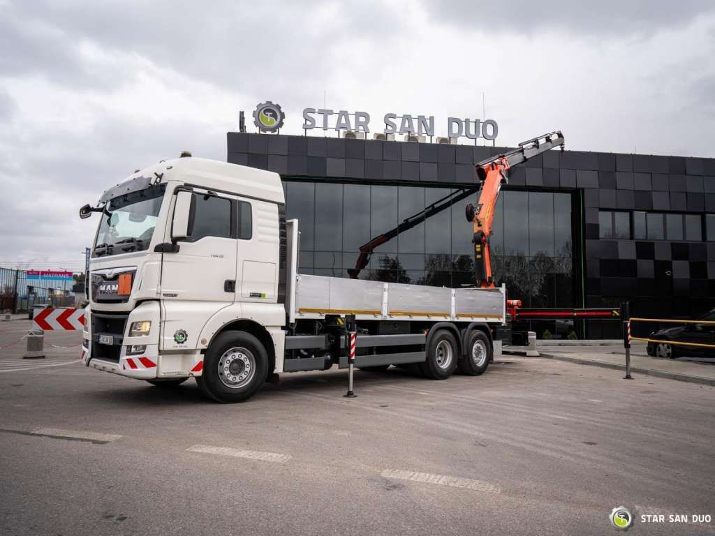MAN TGX 26.480 6x2 PALFINGER PK 33002 EH Crane Winc - 起重车:图4 MAN TGX 26.480 6x2 PALFINGER PK 33002 EH Crane Winc - 起重车:图4