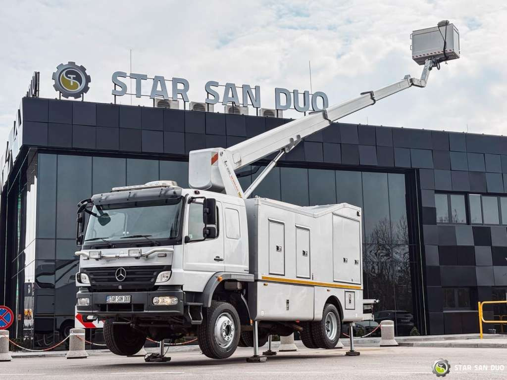 Mercedes-Benz 1529 4x4 Atego Lift Palfinger Wumag WT 230 - 车载空中平台:图3 Mercedes-Benz 1529 4x4 Atego Lift Palfinger Wumag WT 230 - 车载空中平台:图3