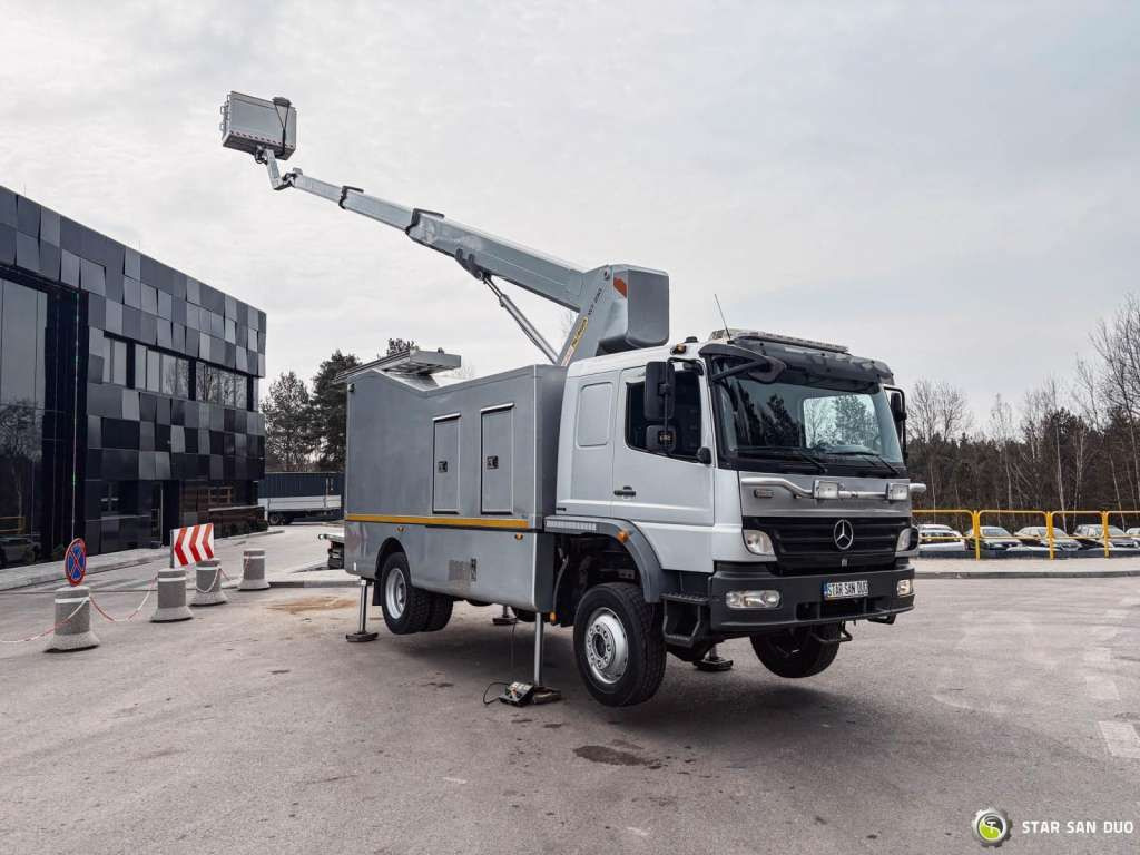 Mercedes-Benz 1529 4x4 Atego Lift Palfinger Wumag WT 230 - 车载空中平台:图5 Mercedes-Benz 1529 4x4 Atego Lift Palfinger Wumag WT 230 - 车载空中平台:图5