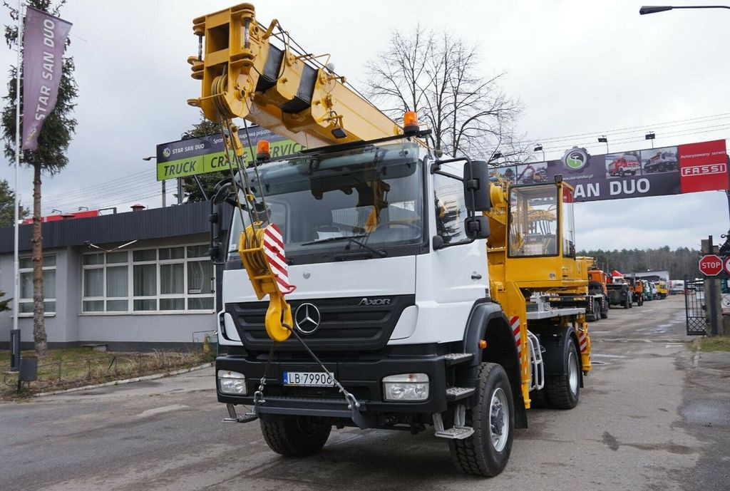 Mercedes-Benz 4x4 AD 14 CKD Euro 5 Cran KRAN - 移动式起重机:图4 Mercedes-Benz 4x4 AD 14 CKD Euro 5 Cran KRAN - 移动式起重机:图4