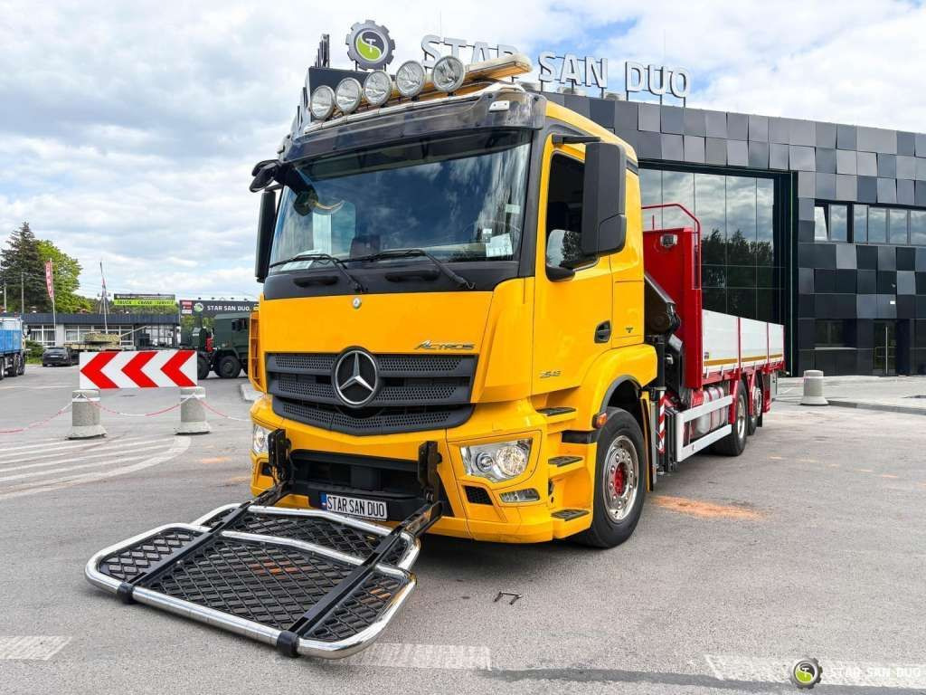 Mercedes-Benz  ACTROS 2543 6x2 PalfingerPK 26002 EH Crane - 起重车:图5 Mercedes-Benz  ACTROS 2543 6x2 PalfingerPK 26002 EH Crane - 起重车:图5