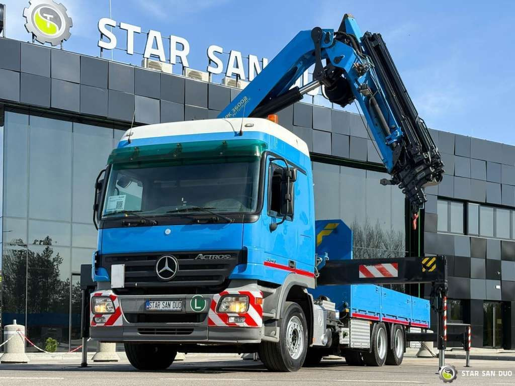 起重车 Mercedes-Benz  ACTROS 2646L 6x4 PALFINGER 36002 Euro 5 Winch：图11