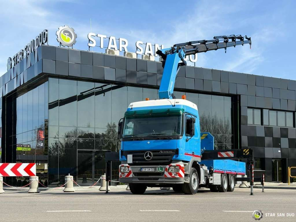 起重车 Mercedes-Benz  ACTROS 2646L 6x4 PALFINGER 36002 Euro 5 Winch：图6