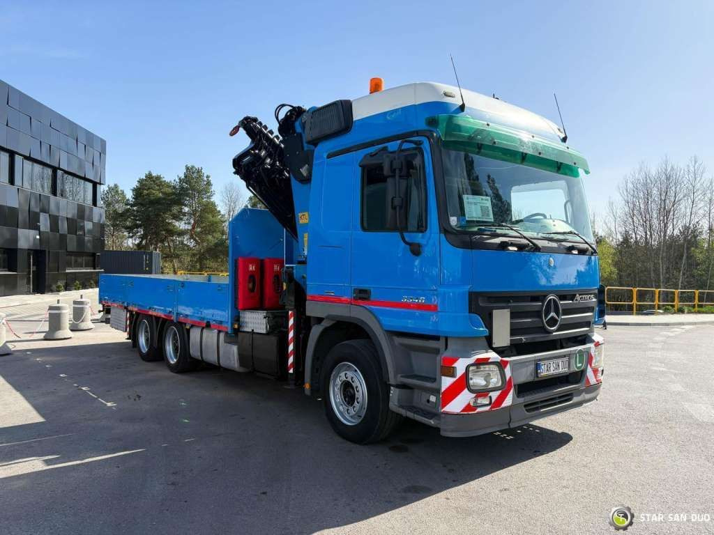 起重车 Mercedes-Benz  ACTROS 2646L 6x4 PALFINGER 36002 Euro 5 Winch：图8