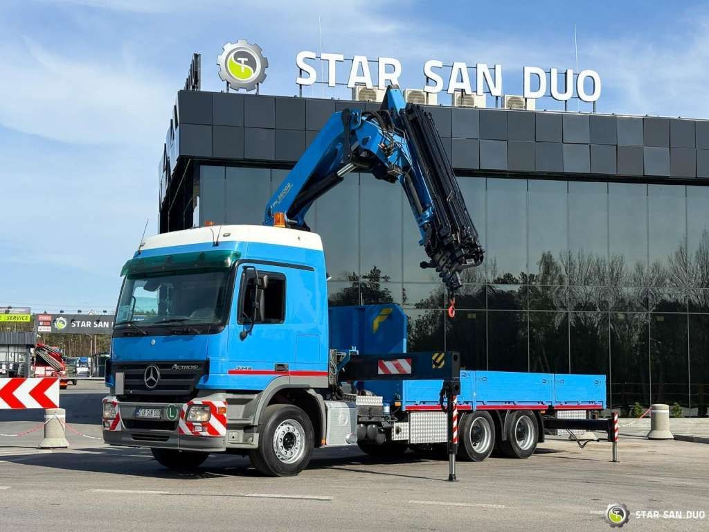 起重车 Mercedes-Benz  ACTROS 2646L 6x4 PALFINGER 36002 Euro 5 Winch：图13