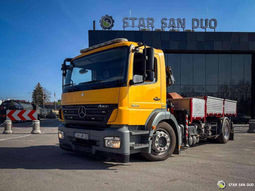 Mercedes-Benz AXOR 1824 4x2 HMF 975 HDS Crane Rotator Kipper - 起重车:图3 Mercedes-Benz AXOR 1824 4x2 HMF 975 HDS Crane Rotator Kipper - 起重车:图3