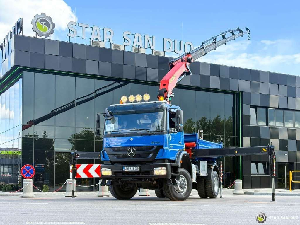 Mercedes-Benz AXOR 1833 4x4 Palfinger PK 22002 EH Crane Winch - 翻斗车:图1 Mercedes-Benz AXOR 1833 4x4 Palfinger PK 22002 EH Crane Winch - 翻斗车:图1