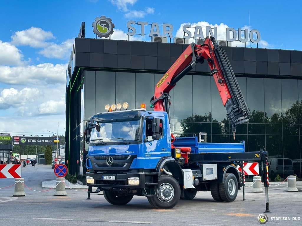 Mercedes-Benz AXOR 1833 4x4 Palfinger PK 22002 EH Crane Winch - 翻斗车:图5 Mercedes-Benz AXOR 1833 4x4 Palfinger PK 22002 EH Crane Winch - 翻斗车:图5