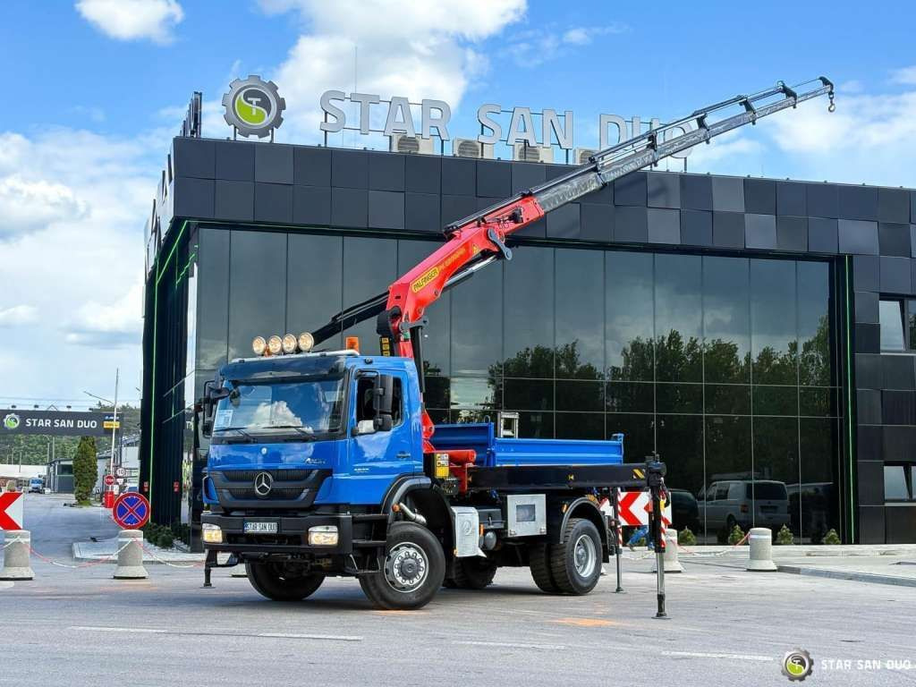 Mercedes-Benz AXOR 1833 4x4 Palfinger PK 22002 EH Crane Winch - 翻斗车:图4 Mercedes-Benz AXOR 1833 4x4 Palfinger PK 22002 EH Crane Winch - 翻斗车:图4
