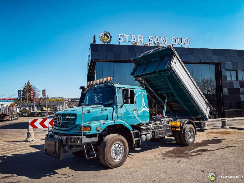 Mercedes-Benz Zetros 1833 4x4 Kipper Camper Chassis - 翻斗车:图1 Mercedes-Benz Zetros 1833 4x4 Kipper Camper Chassis - 翻斗车:图1