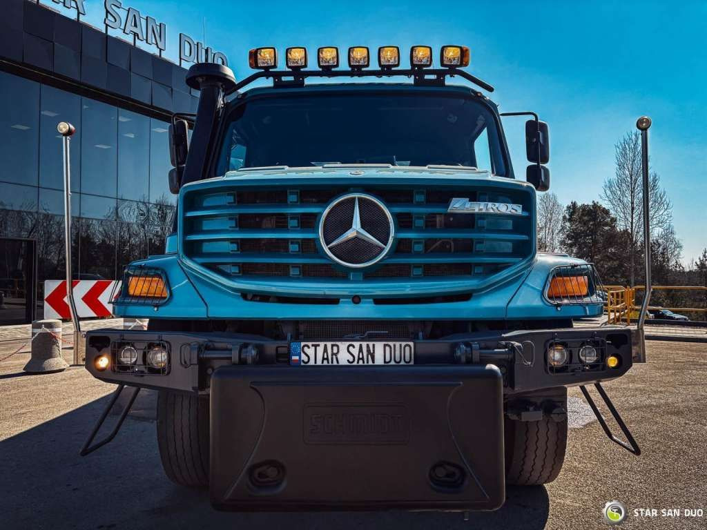 Mercedes-Benz Zetros 1833 4x4 Kipper Camper Chassis - 翻斗车:图2 Mercedes-Benz Zetros 1833 4x4 Kipper Camper Chassis - 翻斗车:图2