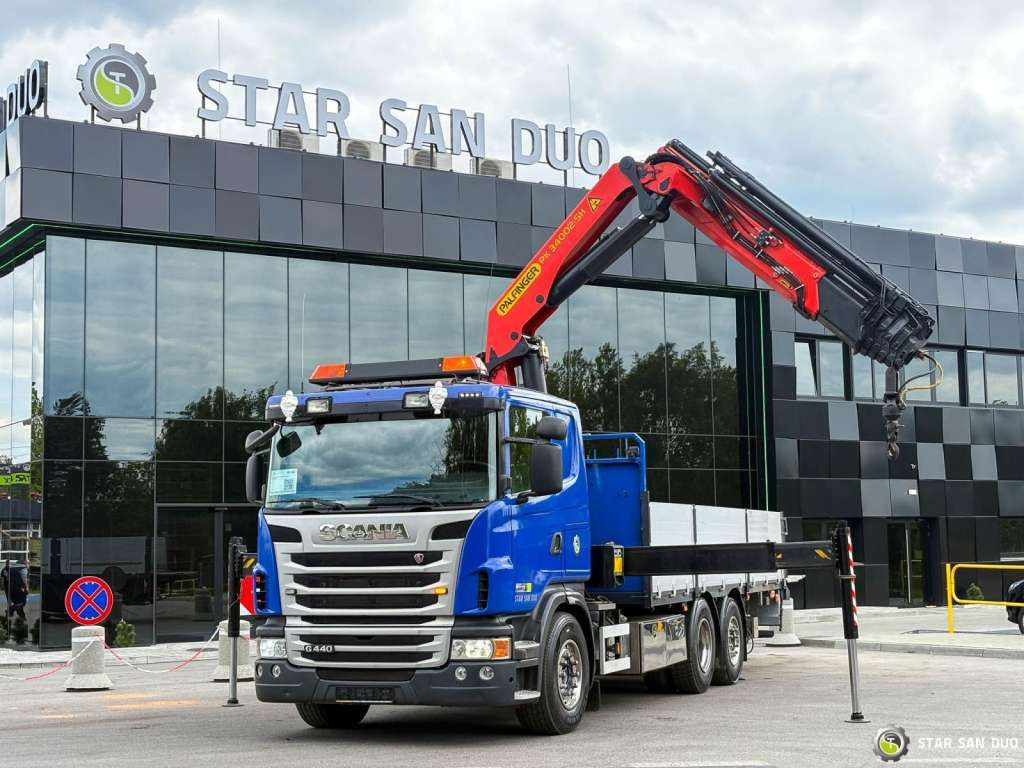 Scania G440 6x2 PALFINGER PK 34002SH Crane Kran - 起重车:图2 Scania G440 6x2 PALFINGER PK 34002SH Crane Kran - 起重车:图2