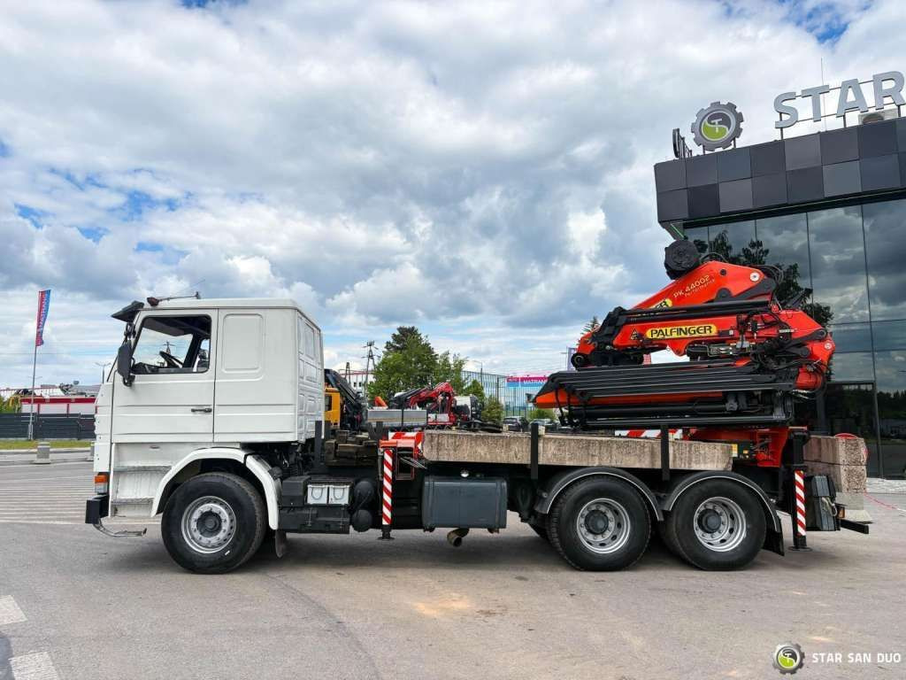 起重车 Scania  R143 HL 6x2 PALFINGER PK44002 Crane Kran：图10