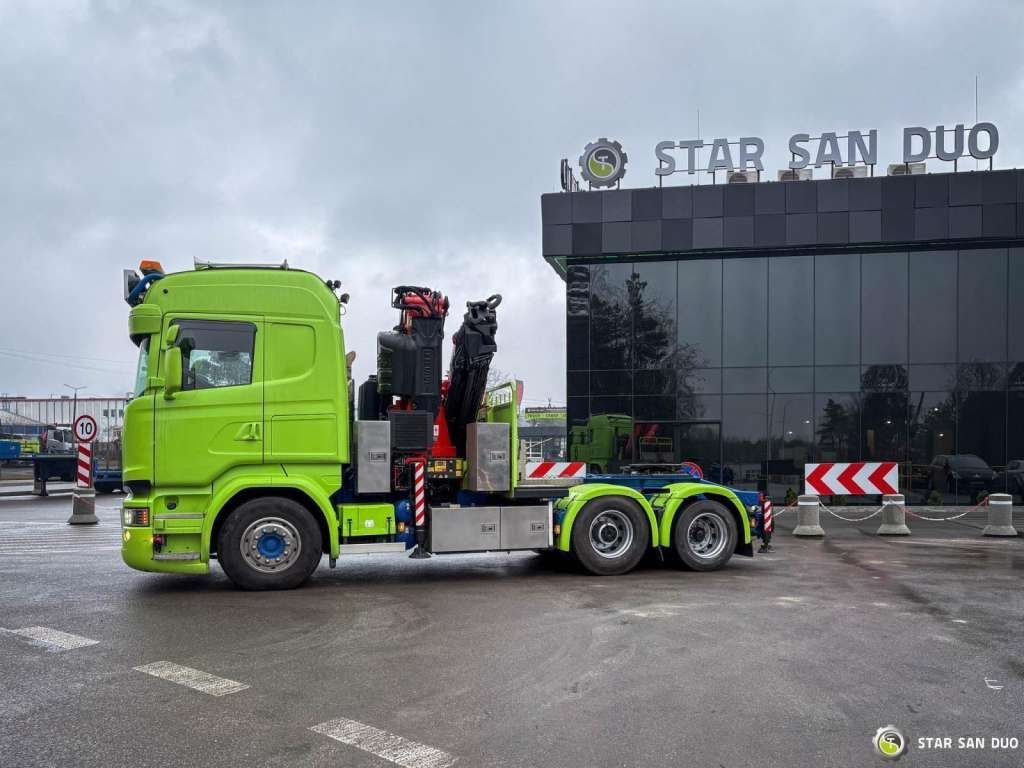 Scania R520 6x2 Fassi F485 Crane Kran Winch Euro 6 Scania R520 6x2 Fassi F485 Crane Kran Winch Euro 6 - 起重车, 牵引车:图2 Scania R520 6x2 Fassi F485 Crane Kran Winch Euro 6 Scania R520 6x2 Fassi F485 Crane Kran Winch Euro 6 - 起重车, 牵引车:图2
