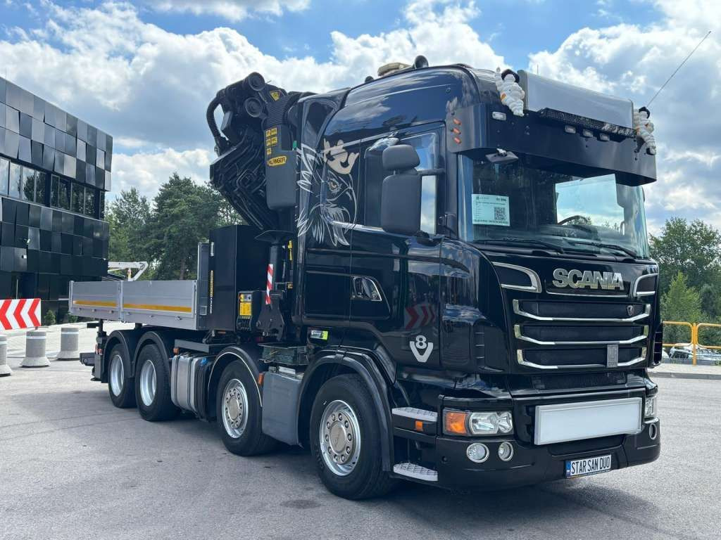 Scania R560 8x2 PALFINGER PK 92002 SH Fly Jib Winch 5t - 起重车:图3 Scania R560 8x2 PALFINGER PK 92002 SH Fly Jib Winch 5t - 起重车:图3