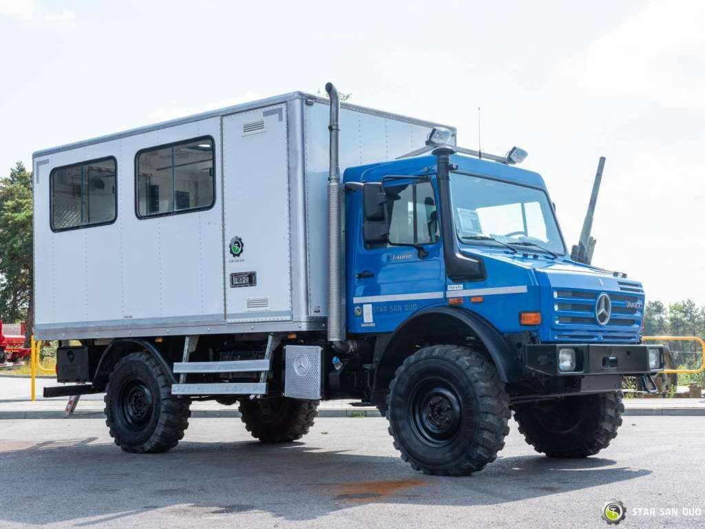 Unimog Mercedes-Benz Unimog U 4000 4x4 Camper Expeditio - 驾驶室底盘卡车:图3 Unimog Mercedes-Benz Unimog U 4000 4x4 Camper Expeditio - 驾驶室底盘卡车:图3
