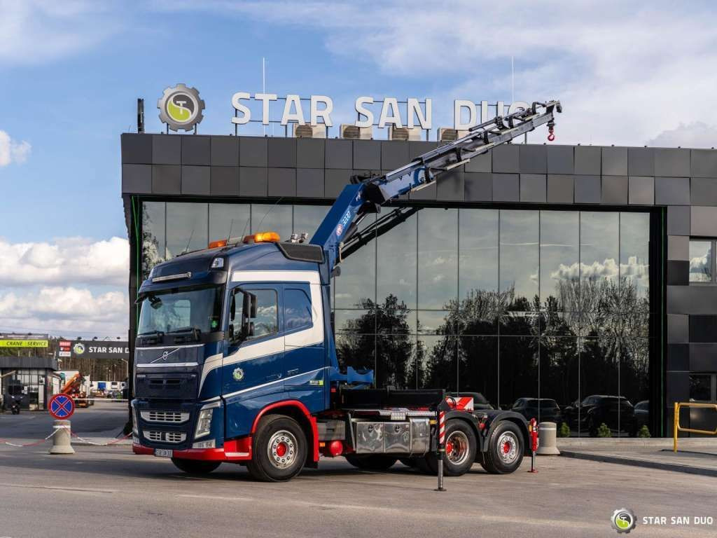 Volvo FH 500 6x2 HMF 3220-K5 HDS Crane Euro 6 - 起重车:图4 Volvo FH 500 6x2 HMF 3220-K5 HDS Crane Euro 6 - 起重车:图4