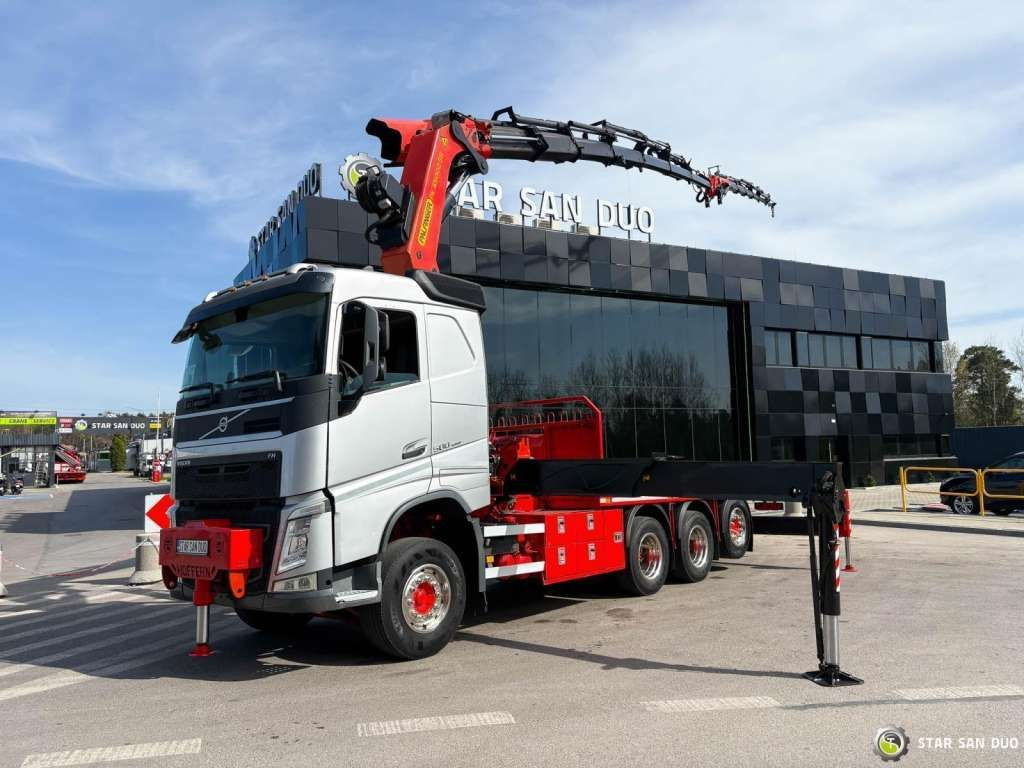 Volvo FH 500 8x4*4 PK65002 Fly JIB Crane 7456 h Winch - 起重车:图4 Volvo FH 500 8x4*4 PK65002 Fly JIB Crane 7456 h Winch - 起重车:图4