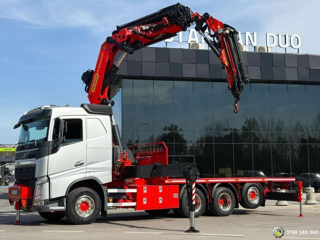 Volvo FH 500 8x4*4 PK65002 Fly JIB Crane 7456 h Winch - 牵引车:图3 Volvo FH 500 8x4*4 PK65002 Fly JIB Crane 7456 h Winch - 牵引车:图3