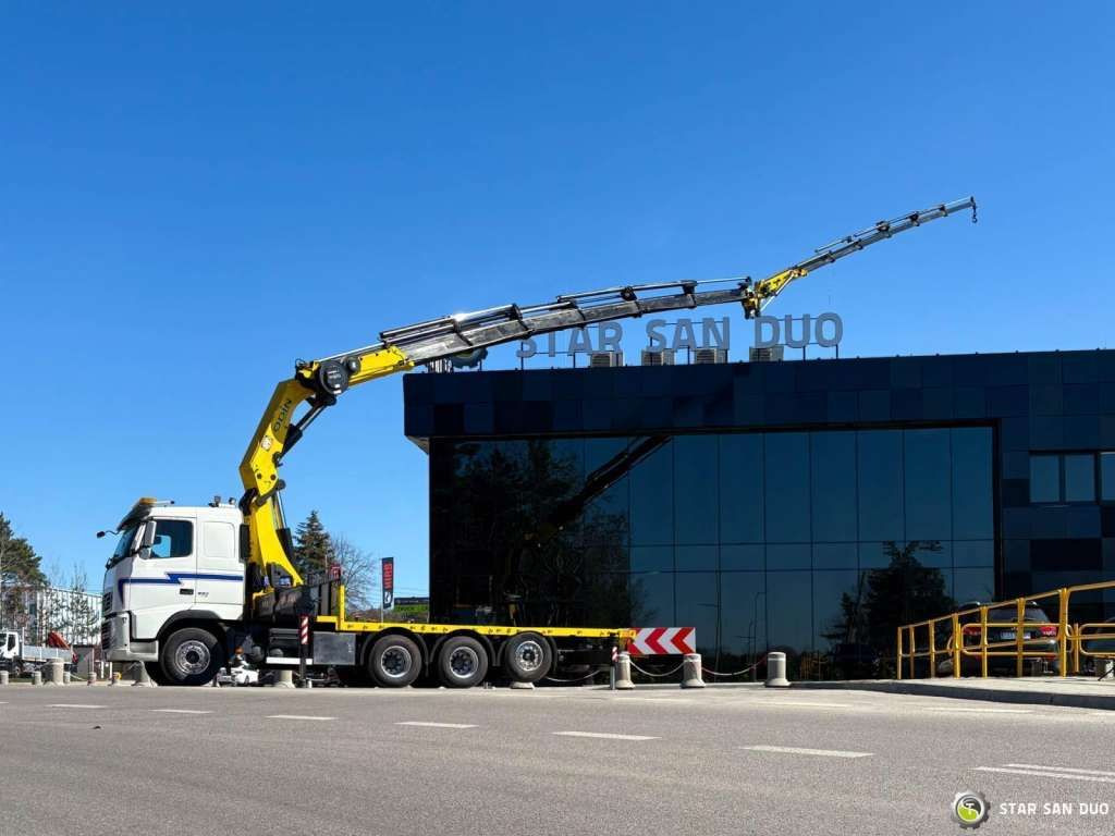 Volvo FH 520 8x4 HMF ODIN K6 EURO 5 FLY JIB Crane - 起重车:图3 Volvo FH 520 8x4 HMF ODIN K6 EURO 5 FLY JIB Crane - 起重车:图3