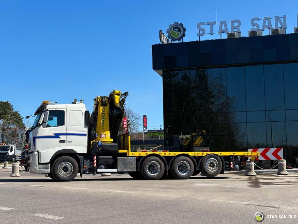 Volvo FH 520 8x4 HMF ODIN K6 EURO 5 FLY JIB Crane - 起重车:图4 Volvo FH 520 8x4 HMF ODIN K6 EURO 5 FLY JIB Crane - 起重车:图4