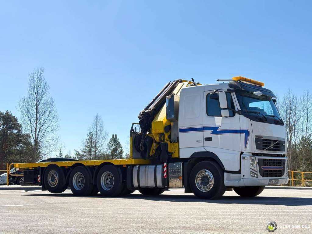 Volvo FH 520 8x4 HMF ODIN K6 EURO 5 FLY JIB Crane - 起重车:图5 Volvo FH 520 8x4 HMF ODIN K6 EURO 5 FLY JIB Crane - 起重车:图5