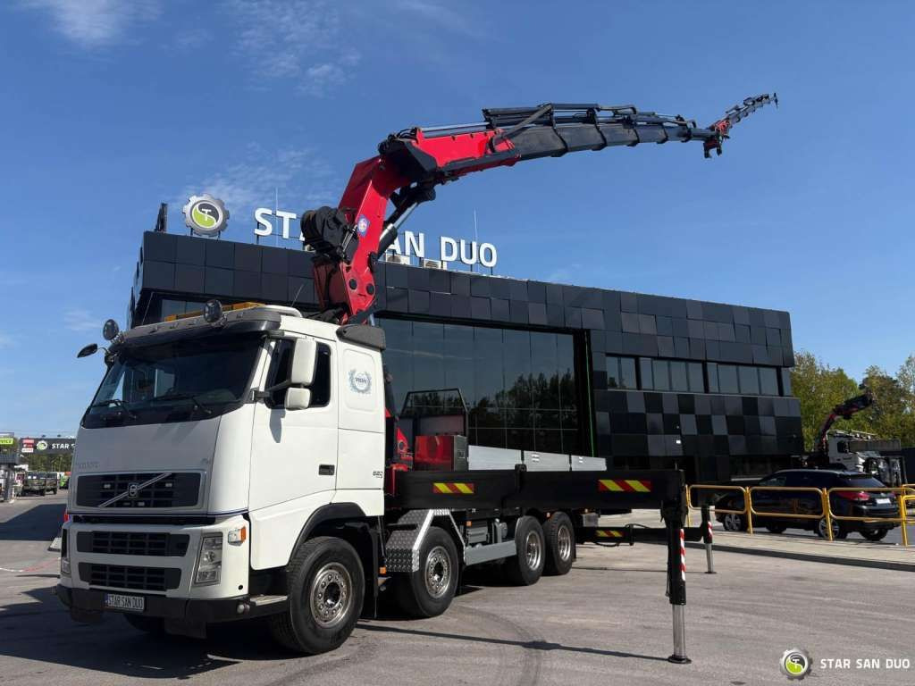 Volvo FH 520 8x4 HMF THOR K6 Fly Jib Euro 4 Winch - 起重车:图3 Volvo FH 520 8x4 HMF THOR K6 Fly Jib Euro 4 Winch - 起重车:图3