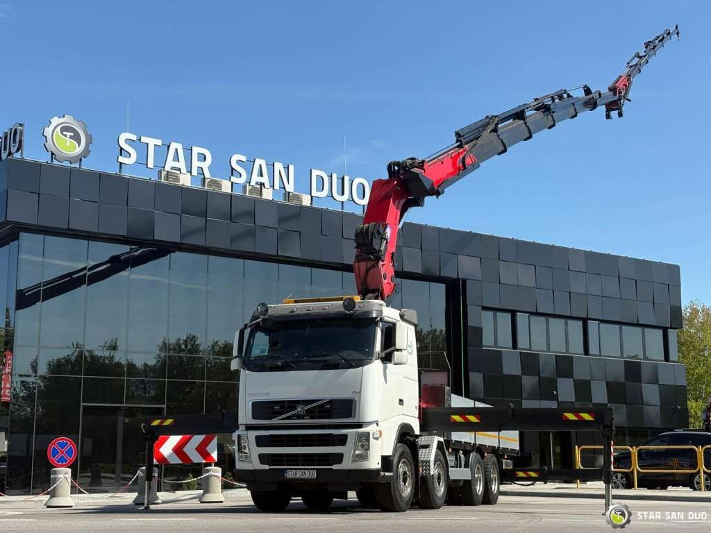Volvo FH 520 8x4 HMF THOR K6 Fly Jib Euro 4 Winch - 起重车:图1 Volvo FH 520 8x4 HMF THOR K6 Fly Jib Euro 4 Winch - 起重车:图1