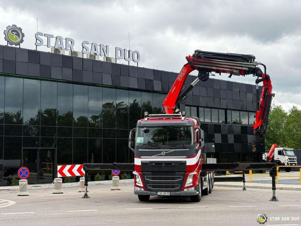 Volvo FH 540 8x4 FASSI F 660 HDS Fly Jib Winch - 起重车:图4 Volvo FH 540 8x4 FASSI F 660 HDS Fly Jib Winch - 起重车:图4