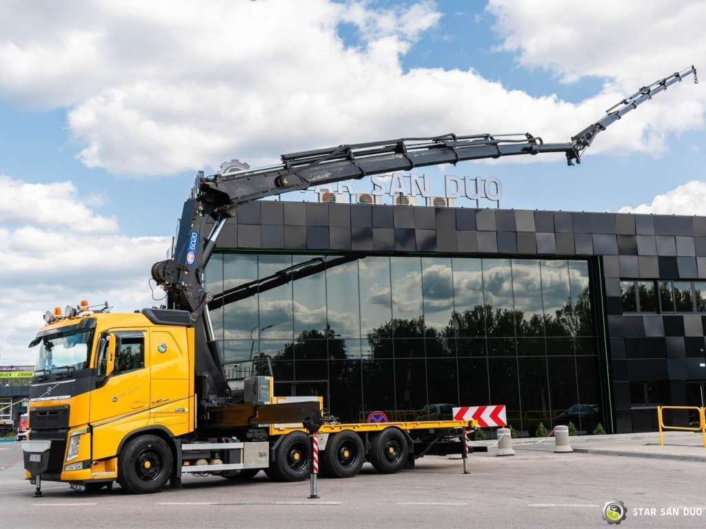 Volvo FH 540 8x4 HMF 6020 Fly Jib Winch - 起重车:图4 Volvo FH 540 8x4 HMF 6020 Fly Jib Winch - 起重车:图4