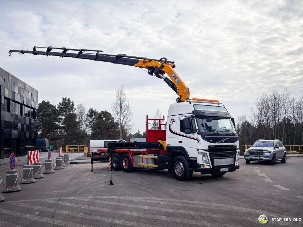 Volvo FM 450 6x2 EFFER 395/8S Euro 6 Crane Winch - 起重车:图3 Volvo FM 450 6x2 EFFER 395/8S Euro 6 Crane Winch - 起重车:图3