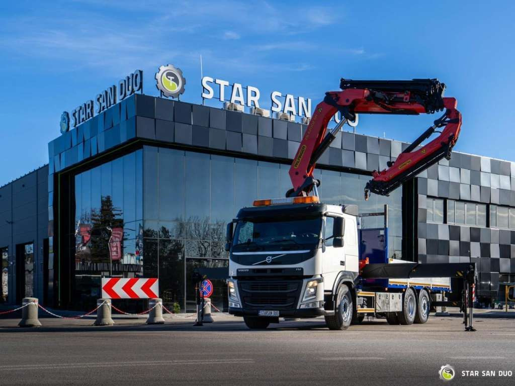 Volvo FM 460 6x2 PALFINGER PK 42002 FLY JIB Crane Eu - 起重车:图2 Volvo FM 460 6x2 PALFINGER PK 42002 FLY JIB Crane Eu - 起重车:图2