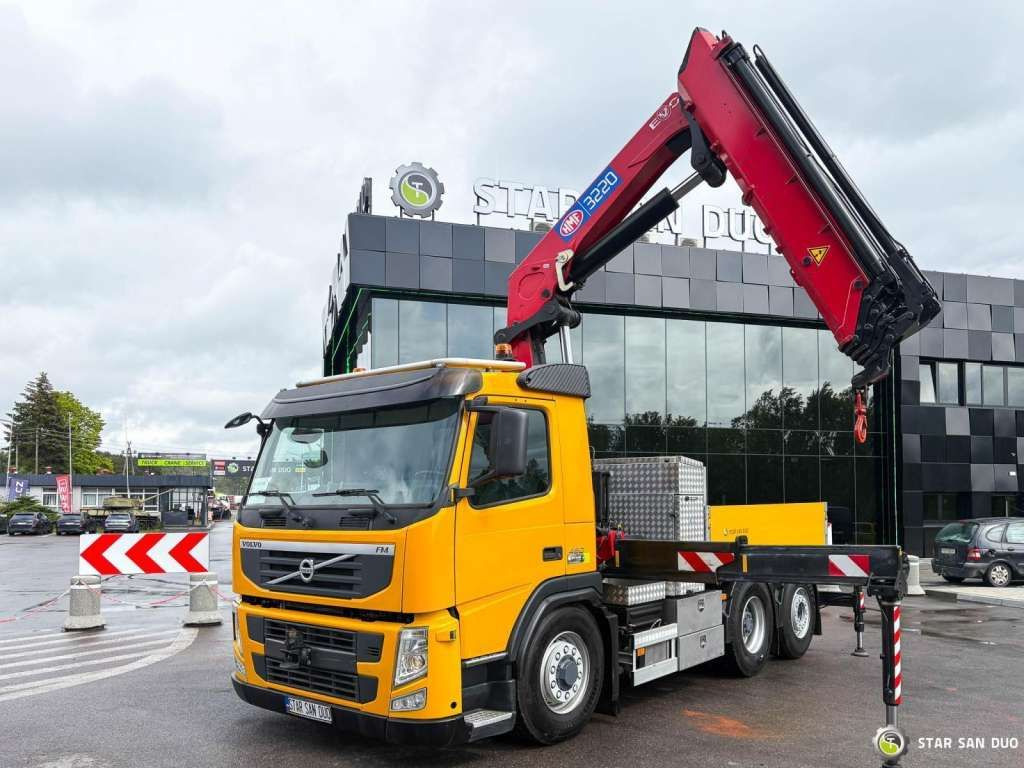 Volvo FM 460 6x4x4 HMF 3220 Crane HDS - 起重车:图4 Volvo FM 460 6x4x4 HMF 3220 Crane HDS - 起重车:图4
