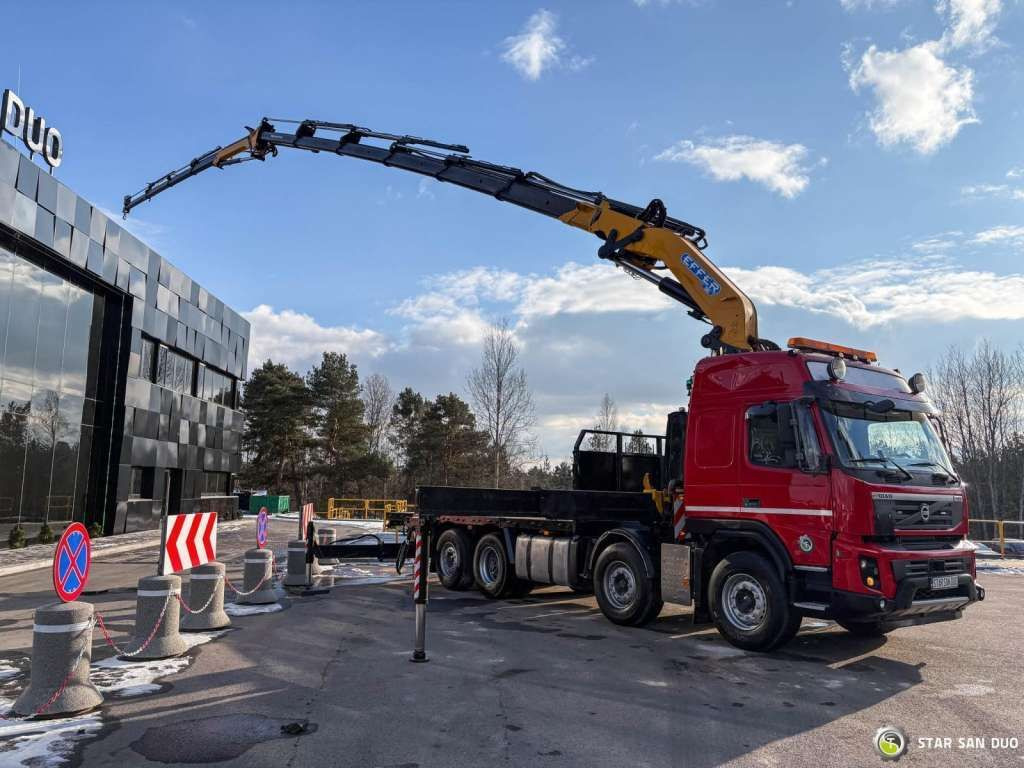 Volvo FMX 500 8x2 Effer 585 Fly Jib Winch Crane Kran Volvo FMX 500 8x2 Effer 585 Fly Jib Winch Crane Kran - 起重车, 栏板式/ 平板卡车:图5 Volvo FMX 500 8x2 Effer 585 Fly Jib Winch Crane Kran Volvo FMX 500 8x2 Effer 585 Fly Jib Winch Crane Kran - 起重车, 栏板式/ 平板卡车:图5