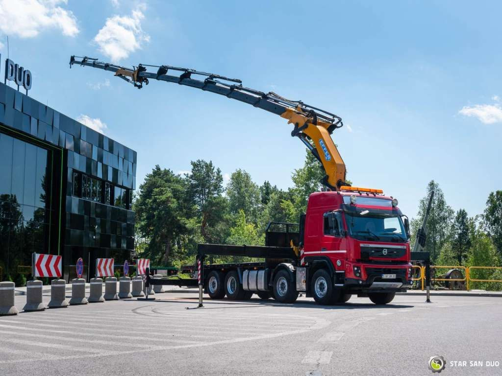Volvo FMX 500 8x2 Effer 585 Fly Jib Winch Crane Kran - 起重车:图4 Volvo FMX 500 8x2 Effer 585 Fly Jib Winch Crane Kran - 起重车:图4