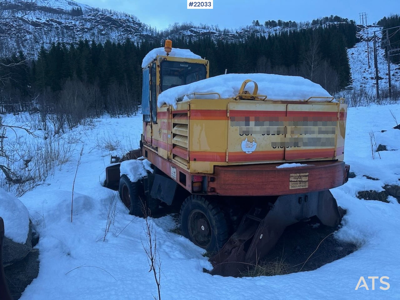 Åkerman H7M hjulgraver m/ skuffe - 轮式挖掘机:图5 Åkerman H7M hjulgraver m/ skuffe - 轮式挖掘机:图5