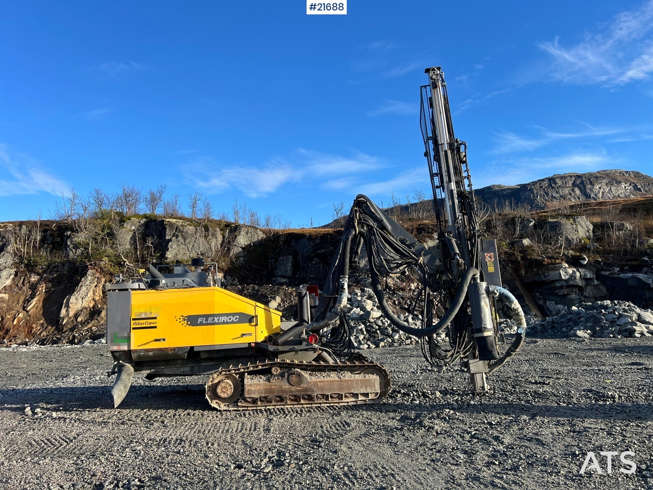 Atlas Copco T35R-01 Borerigg m/ cop 2540 hammer, sliper og Leica gps - 钻机:图5 Atlas Copco T35R-01 Borerigg m/ cop 2540 hammer, sliper og Leica gps - 钻机:图5